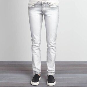 Emerson Fry Jeans Size 28 Frenchie Pant in White Shadow Stretch Denim Old Money